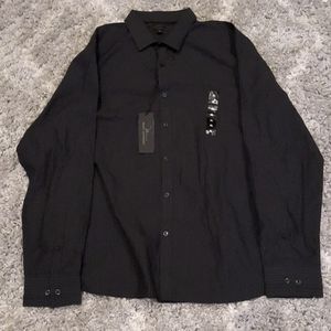 Basic black & grey men's shirt